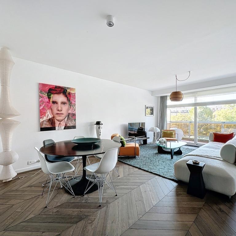 Parc Brugmann : Sublime appartement meublé avec terrasses