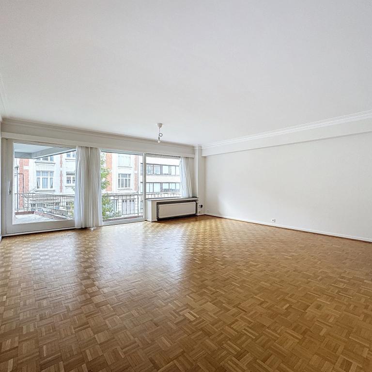 Place Brugmann : Bel appartement 3 chambres + terrasse 