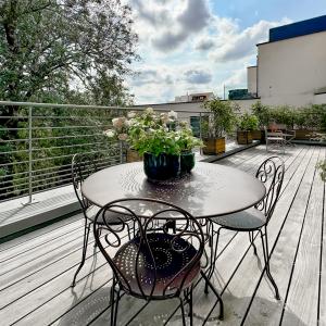 Place Brugmann - Chatelain, penthouse 3 chambres - terrasses