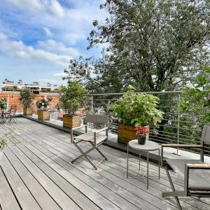 Place Brugmann - Chatelain, penthouse 3 chambres - terrasses