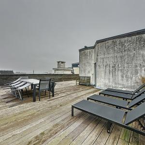 Petit Sablon : Charmant appartement meublé de 2 CH. + balcon