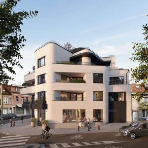 Quartier Rouge cloître, appt. neuf 3 ch. ±127 m², terrasse 