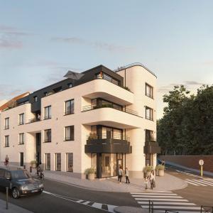 Quartier Rouge cloître, appt. neuf 3 ch. ±127 m², terrasse 