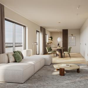 Magnifique penthouse neuf +/- 142 m², 2ch, terrasses 30 m²