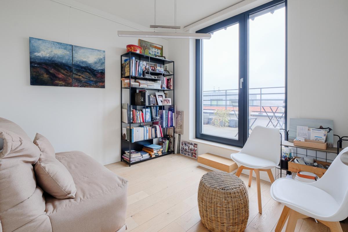 SOUS OFFRE! Calevoet/Dieweg: penthouse 3 chambres + parking + terrasses