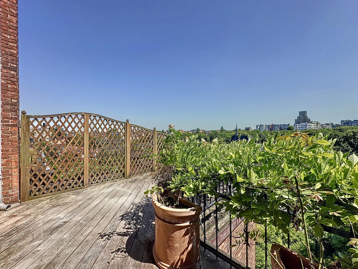 Abbaye de la Cambre : Somptueux duplex penthouse + terrasse