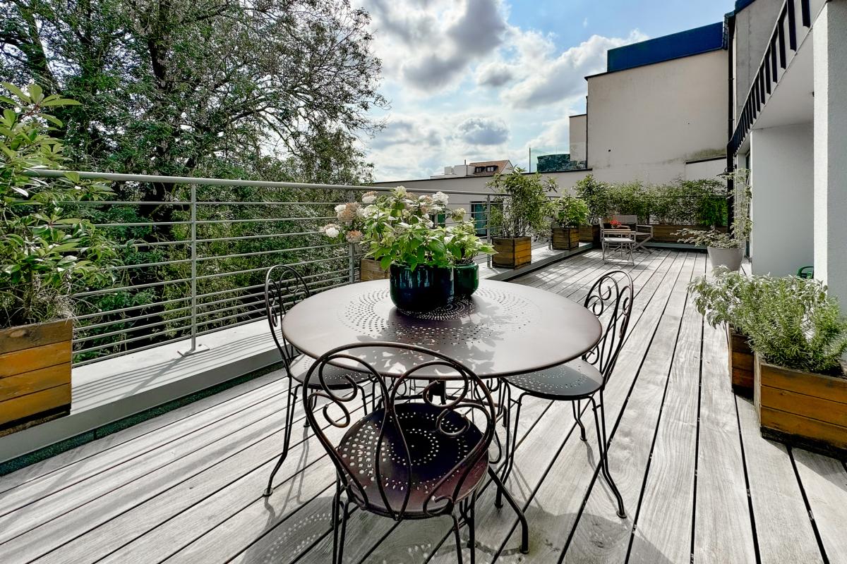 Place Brugmann - Chatelain, penthouse 3 chambres - terrasses