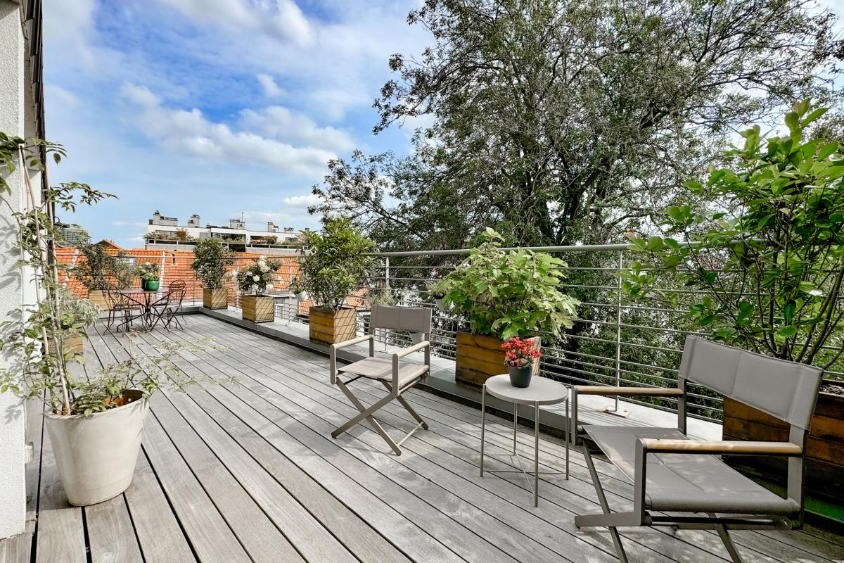 Place Brugmann - Chatelain, penthouse 3 chambres - terrasses