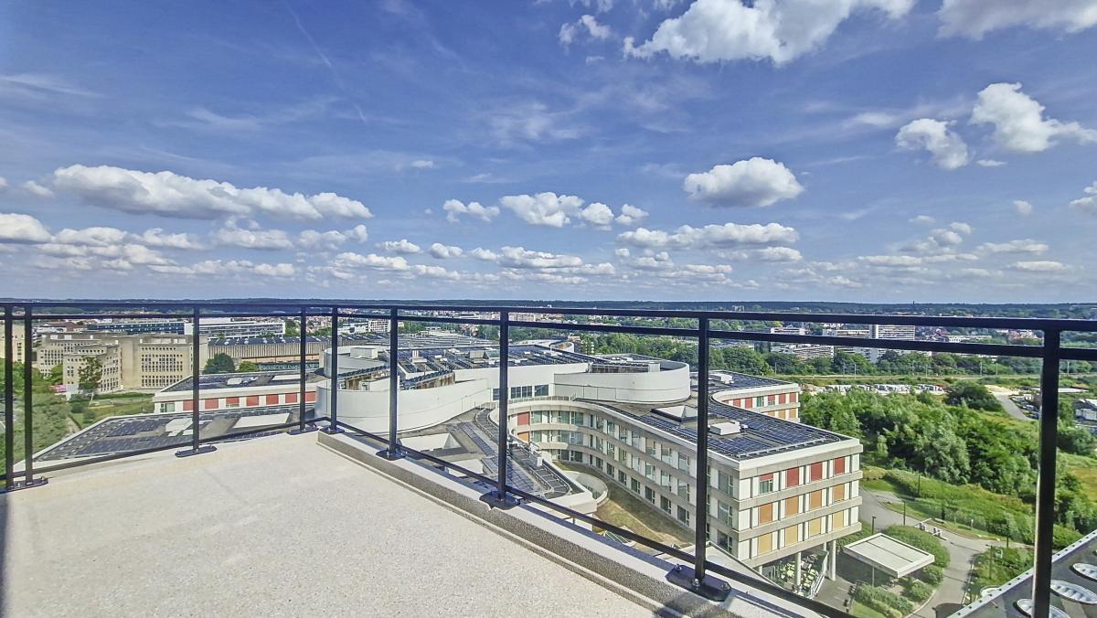 DELTA VIEW - Penthouse 164 m², 3 ch. + terrasse 20 m²