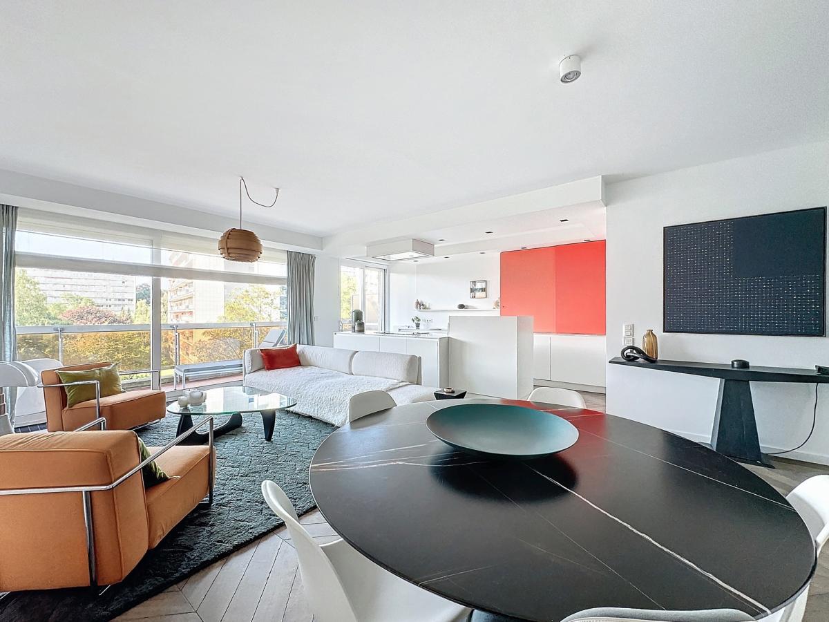 Parc Brugmann : Sublime appartement meublé avec terrasses