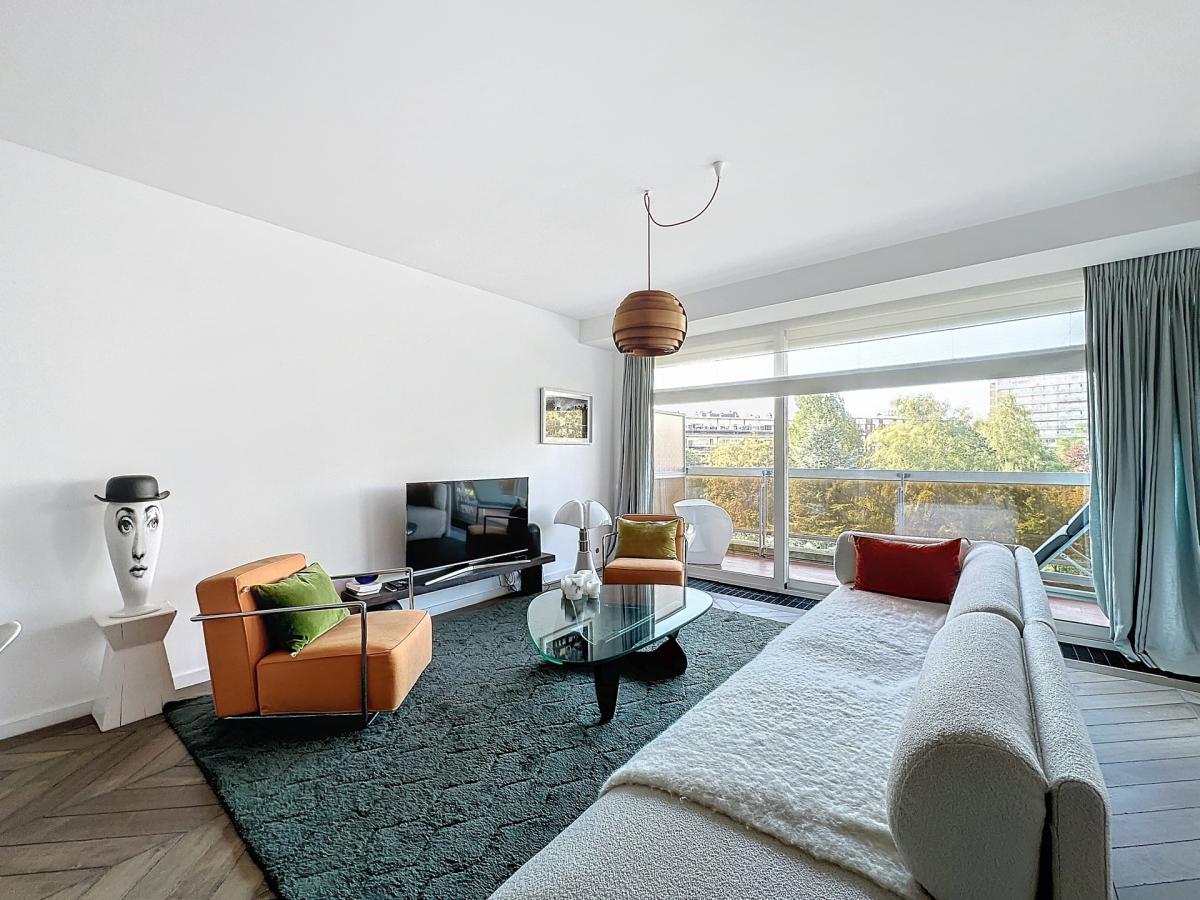 Parc Brugmann : Sublime appartement meublé avec terrasses