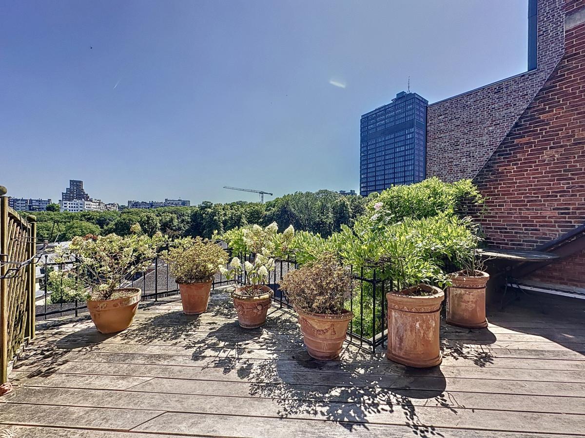 Abbaye de la Cambre : Somptueux duplex penthouse + terrasse