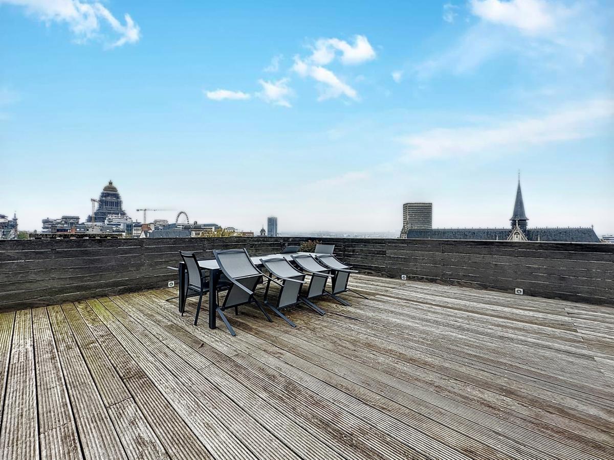 Petit Sablon : Charmant appartement meublé de 2 CH. + balcon