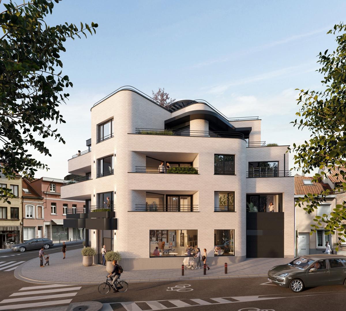 Quartier Rouge cloître, appt. neuf 3 ch. ±127 m², terrasse 