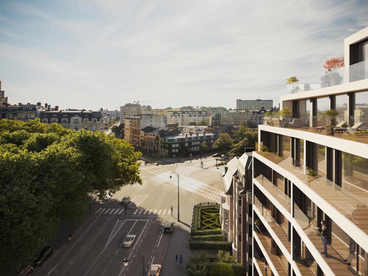 Projet de standing avec vue sur l'Abbaye de la Cambre! 