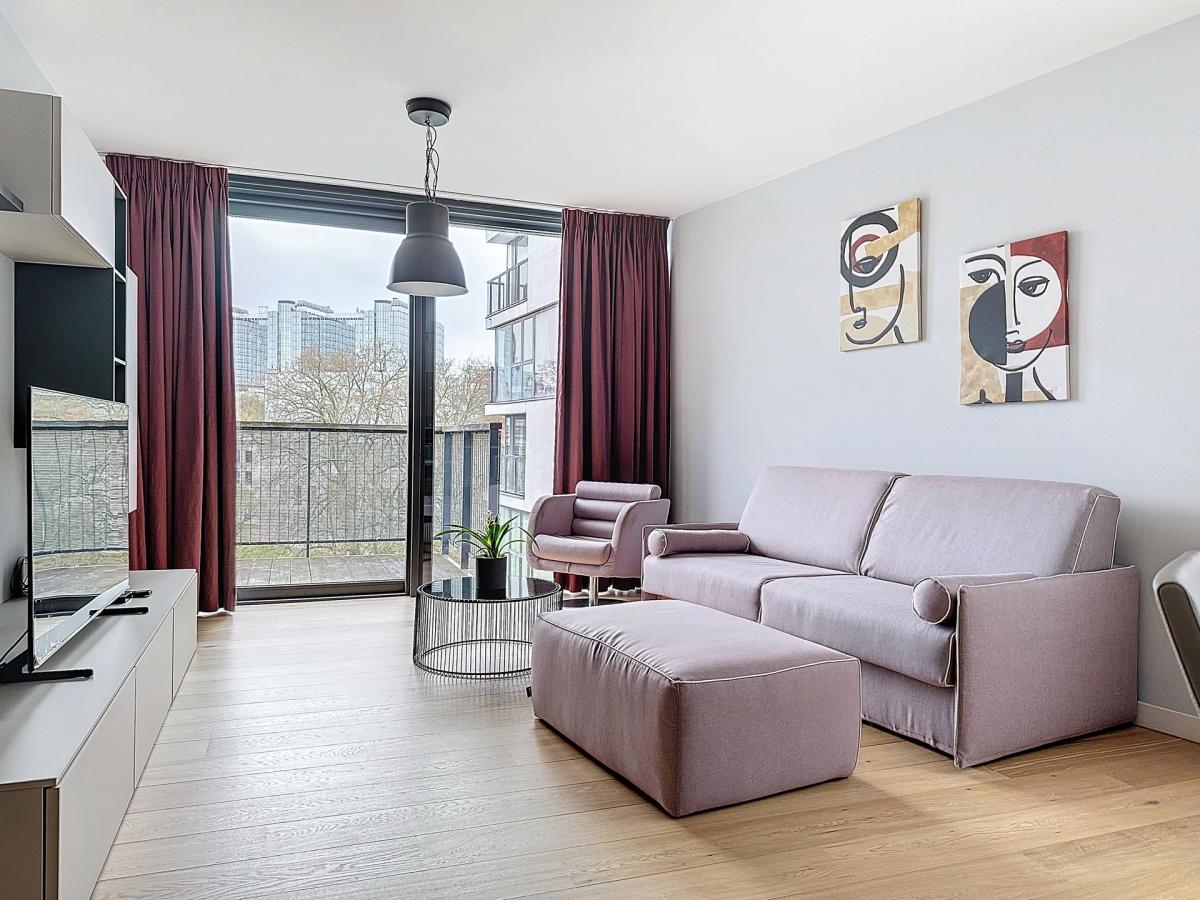 Quartier Européen - Superbe appartement meublé 1 chambre